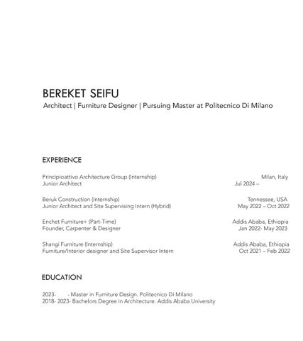 bereket samuel 家具目录 · Selected 家具 works 2021-2024 第 4 页