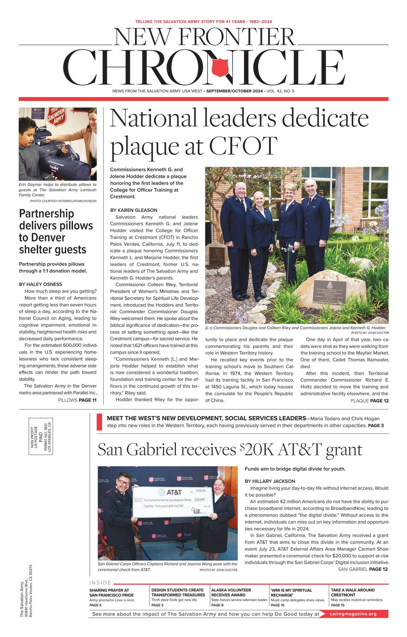 Caring Magazine New Frontier Chronicle September/October 2024 | Vol. 42, No. 05 by ...