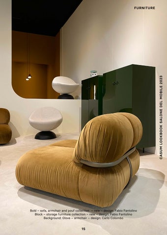 Casum 家具型录 Salone del Mobile 2023 – 室内 design – iSaloni Milano 第 15 页