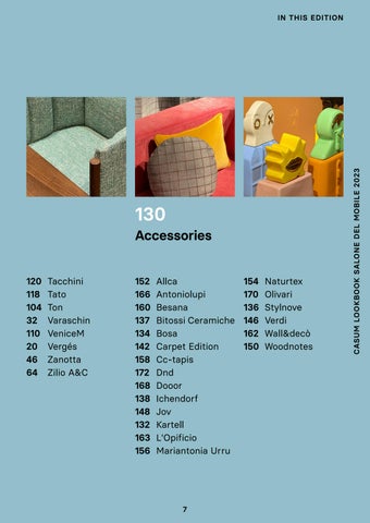 Casum 家具型录 Salone del Mobile 2023 – 室内 design – iSaloni Milano 第 7 页