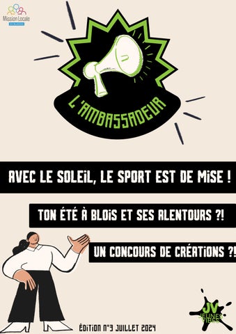 L'Ambassadeur Juillet 2024