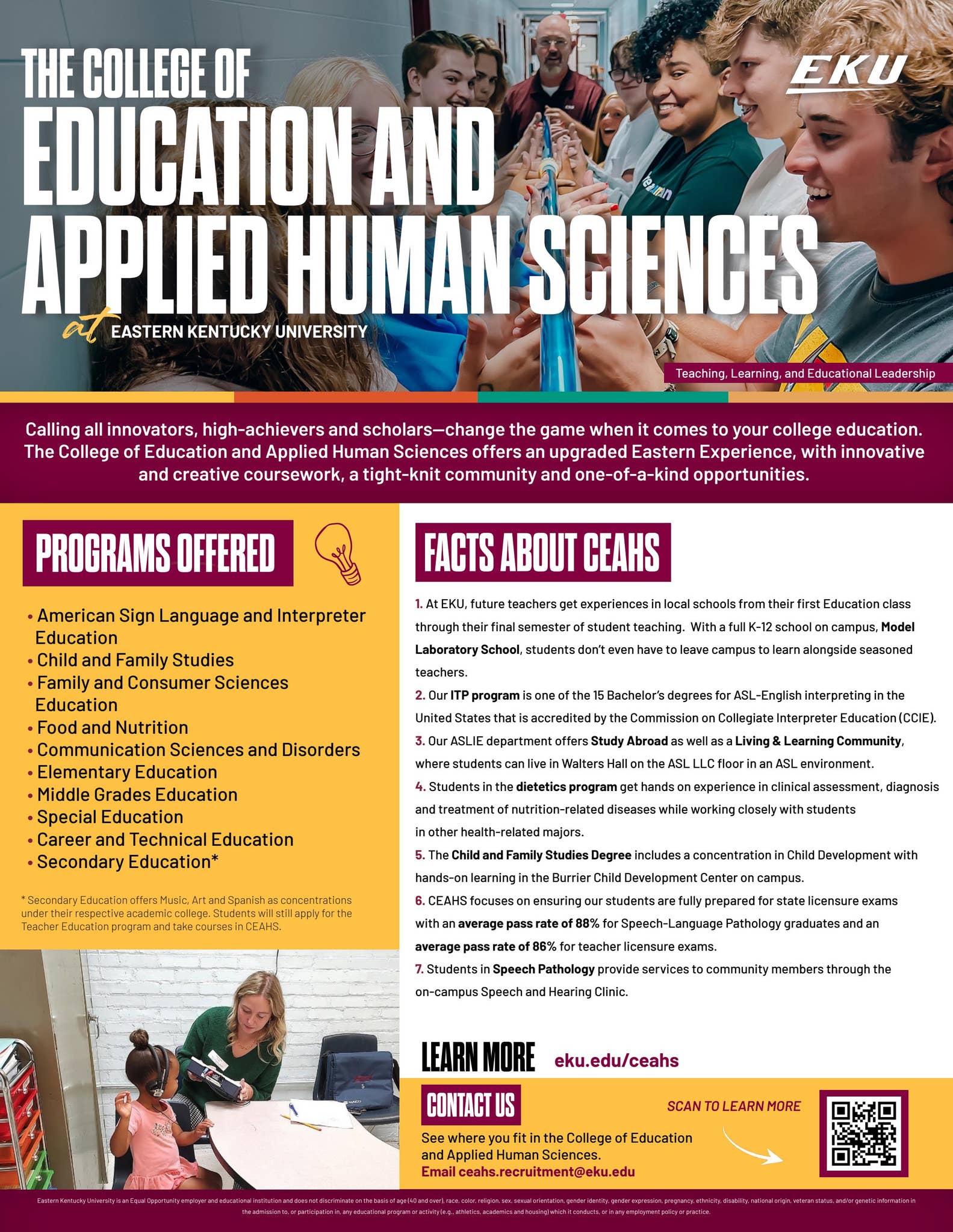 2024 CEAHS One Pager by Eastern Kentucky University - Issuu
