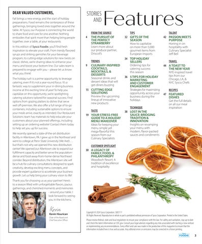 Sysco Foodie 期 35 第 3 页
