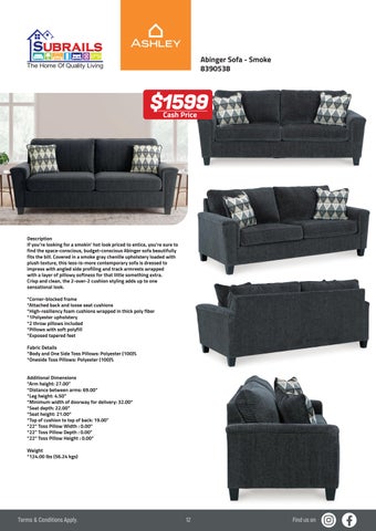 Subrails Furniture Centre 家具目录 · Ashley 家具 2024 第 13 页