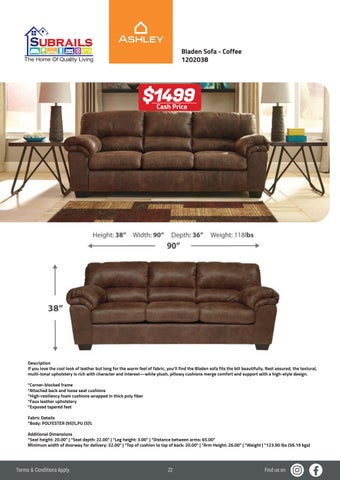 Subrails Furniture Centre 家具目录 · Ashley 家具 2024 第 23 页