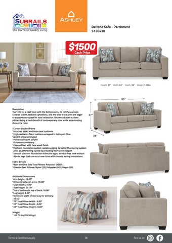 Subrails Furniture Centre 家具目录 · Ashley 家具 2024 第 7 页