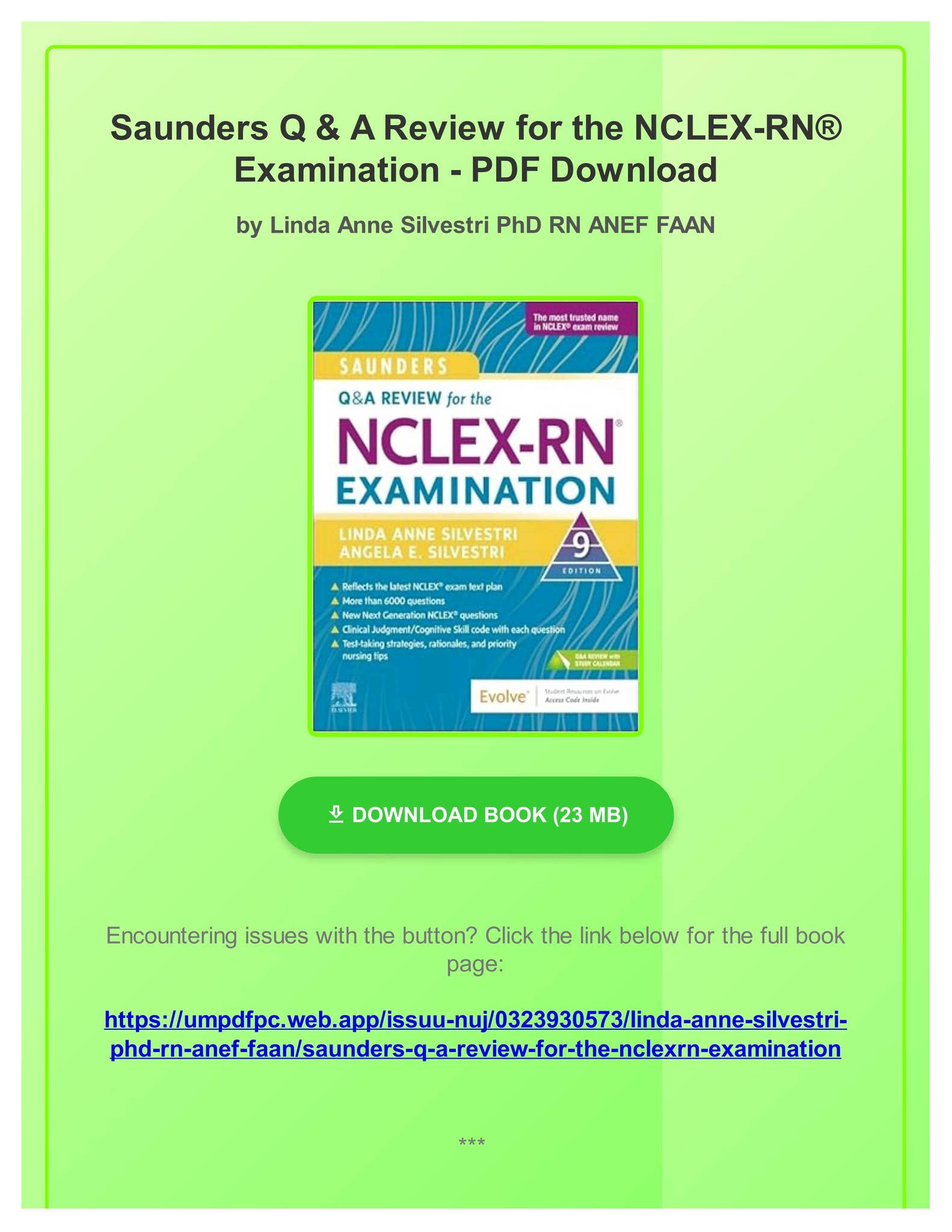 Saunders NCLEX-RN® Examination 3167XRI2+7L._UF350,350_QL50_.jpg