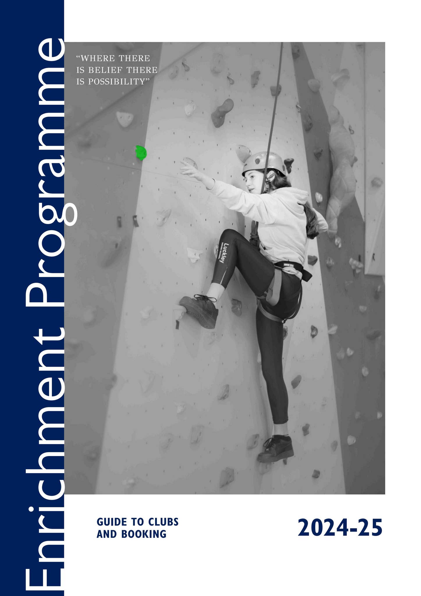 Enrichment Programme 2024-25 by Luckley House School - Issuu