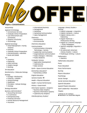 2024 Undergraduate ViewBook - Emporia State University 第 8 页