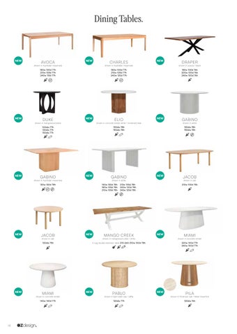 夏季 24.25 OZ DESIGN PRODUCT DIRECTORY 第 14 页