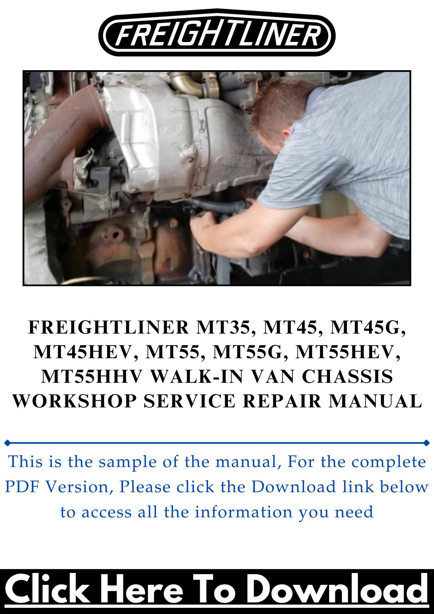 FREIGHTLINER MT35, MT45, MT45G, MT45HEV, MT55, MT55G