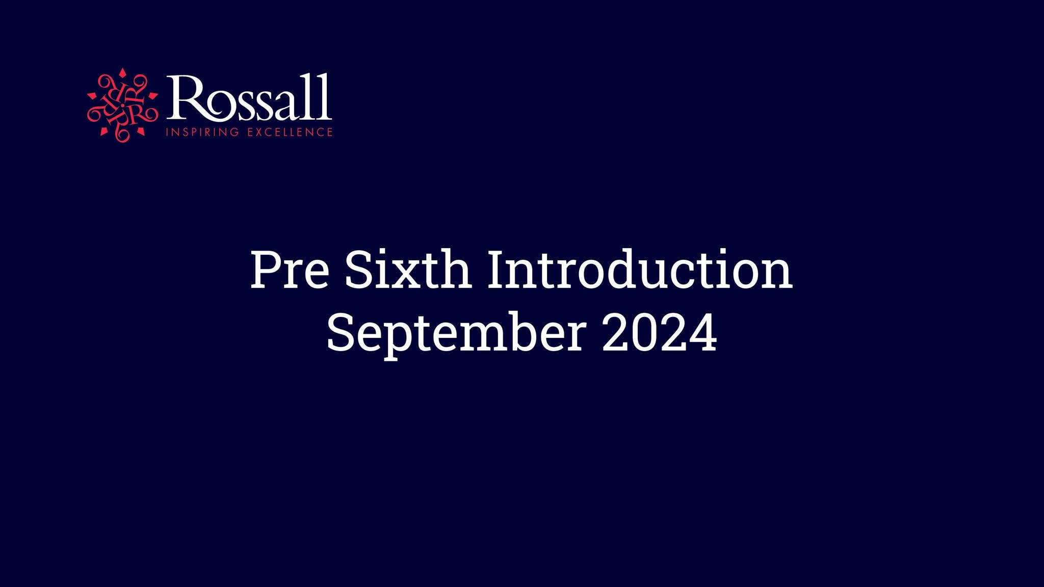 Pre Sixth Introductory Event by Rossall School - Issuu