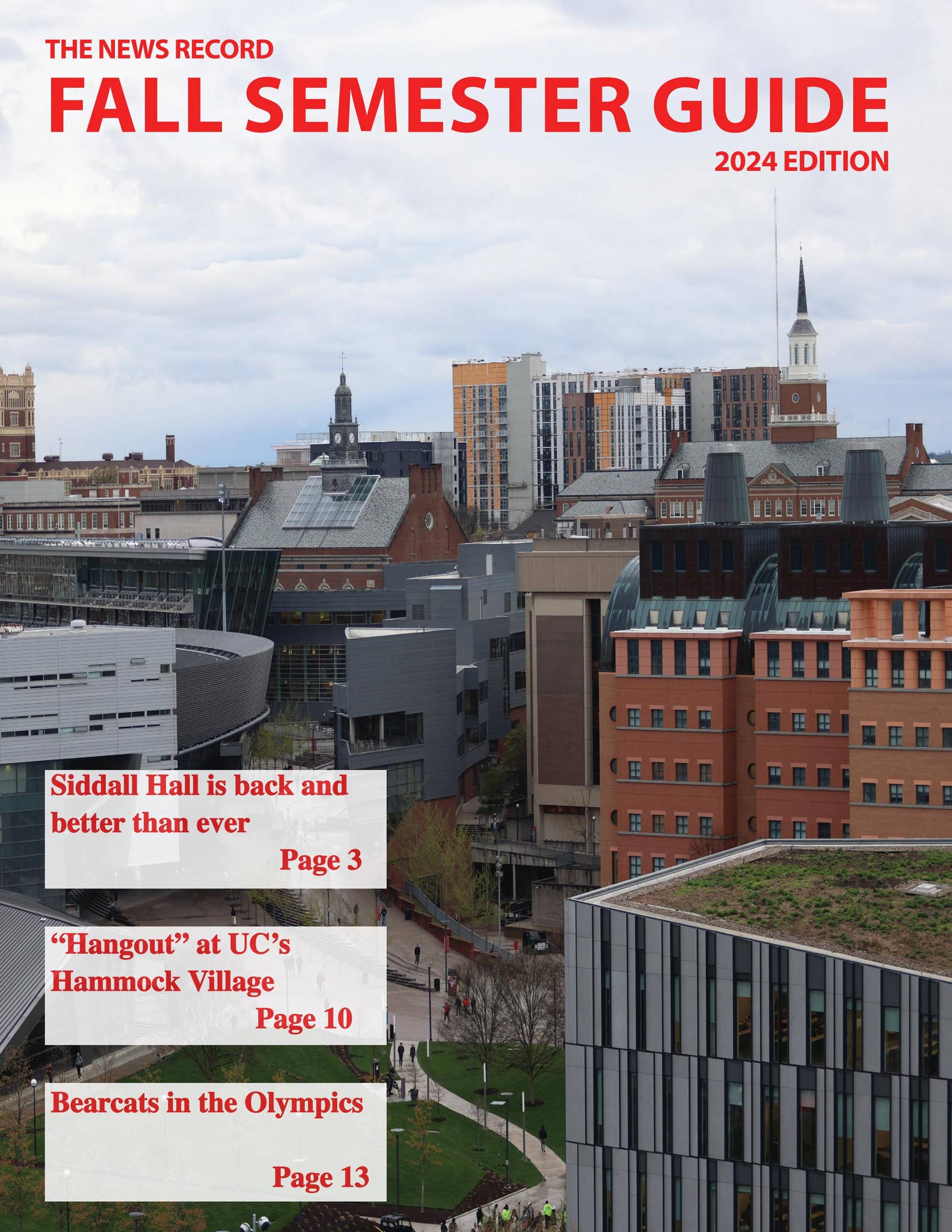 Fall Semester Guide 2024 - The News Record at the University of ...