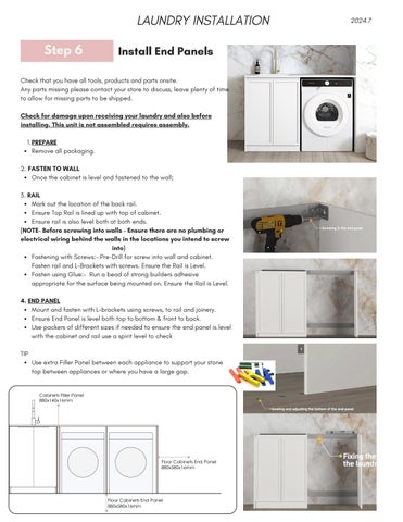 OTTI Laundry Installation 第 11 页