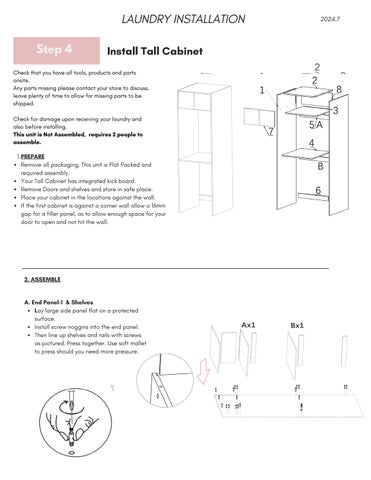 OTTI Laundry Installation 第 7 页