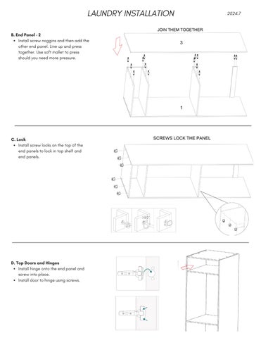OTTI Laundry Installation 第 8 页