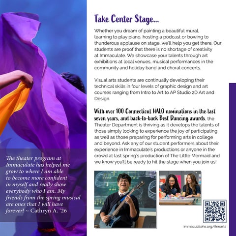 Immaculate High 教育 Viewbook 第 21 页