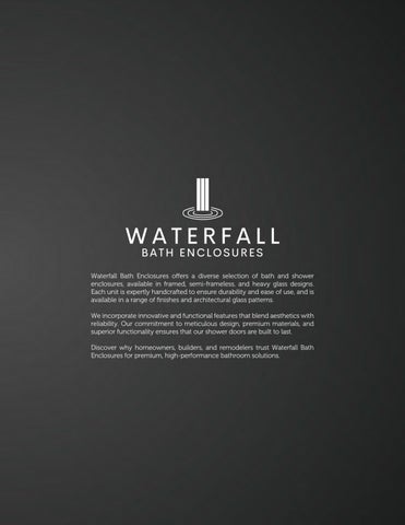 Waterfall Bath Enclosures 家具目录 第 3 页