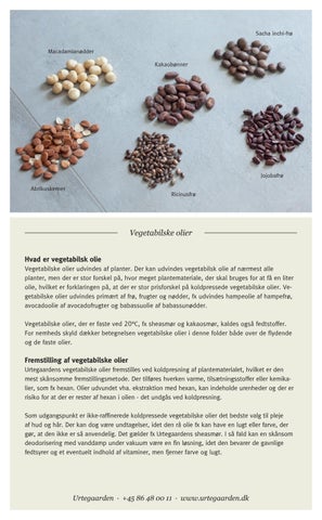 Urtegaarden - Vegetabilske olier 第 2 页