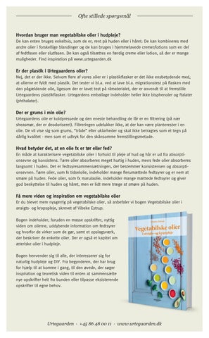 Urtegaarden - Vegetabilske olier 第 7 页