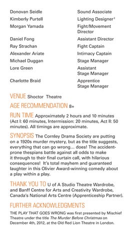 The Play That Goes Wrong 第 5 页