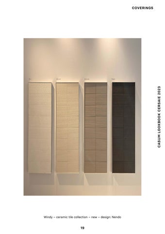 Casum 家具型录 Cersaie 2023 – 室内 design 第 19 页