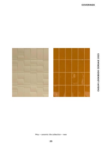 Casum 家具型录 Cersaie 2023 – 室内 design 第 23 页