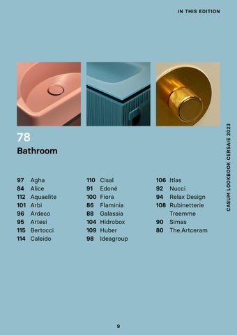 Casum 家具型录 Cersaie 2023 – 室内 design 第 9 页