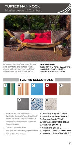 Hatteras Hammocks 2025 Product 家具目录 第 7 页