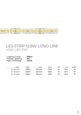 EMMEDUEled EMMEDUE LED strip 灯饰目录 2024 第 21 页