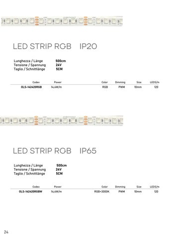 EMMEDUEled EMMEDUE LED strip 灯饰目录 2024 第 24 页