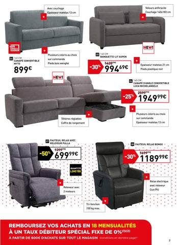 FESTIVAL DU 家具 - CONFORAMA LUXEMBOURG 第 7 页