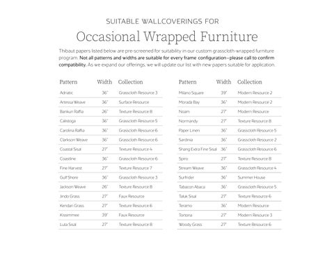 Grasscloth Wrapped Occasional 家具 第 22 页