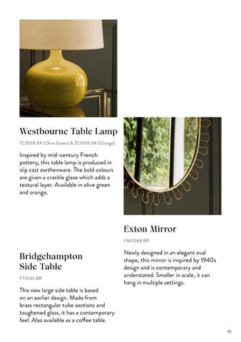 Vaughan Designs The Stockbridge 灯饰产品集 2024 - US 手册 第 23 页