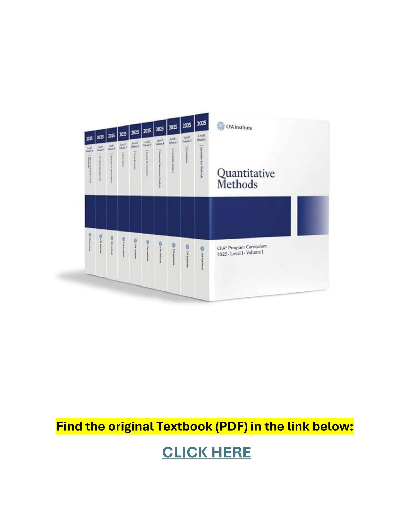 CFA Level 1 2018 6冊 CFA Program Curriculum 2018 Level I Volumes 1-6 Box Set (CFA