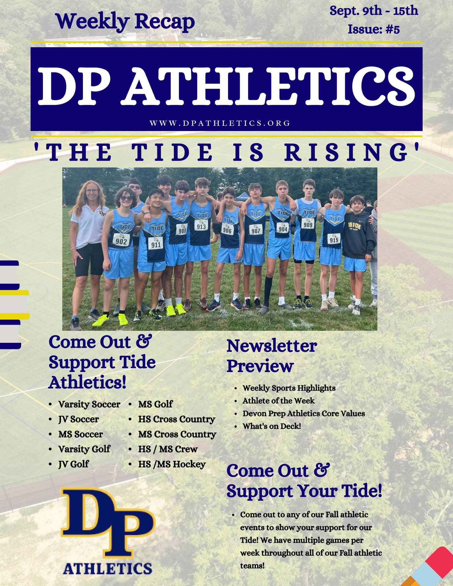 Weekly Athletic Newsletter by Devon Preparatory School - Issuu