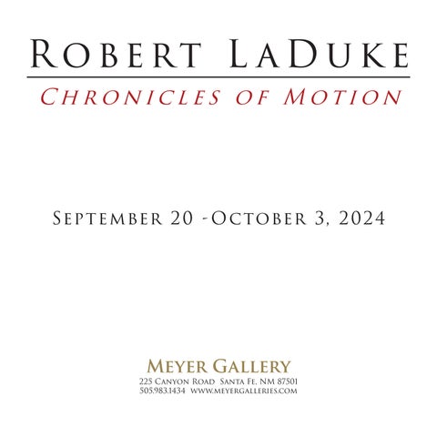 Robert LaDuke: Chronicles of Motion 第 3 页