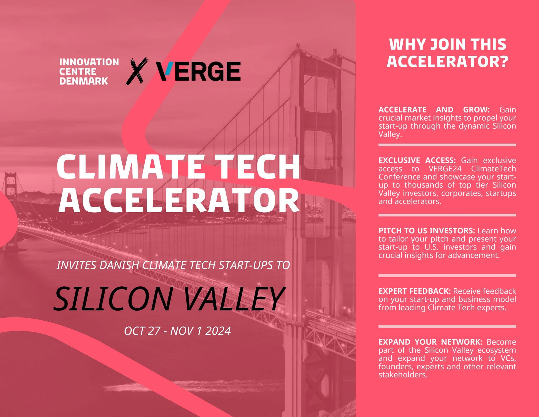 Climate Tech Accelerator in Silicon Valley by Denmark in Silicon Valley ...