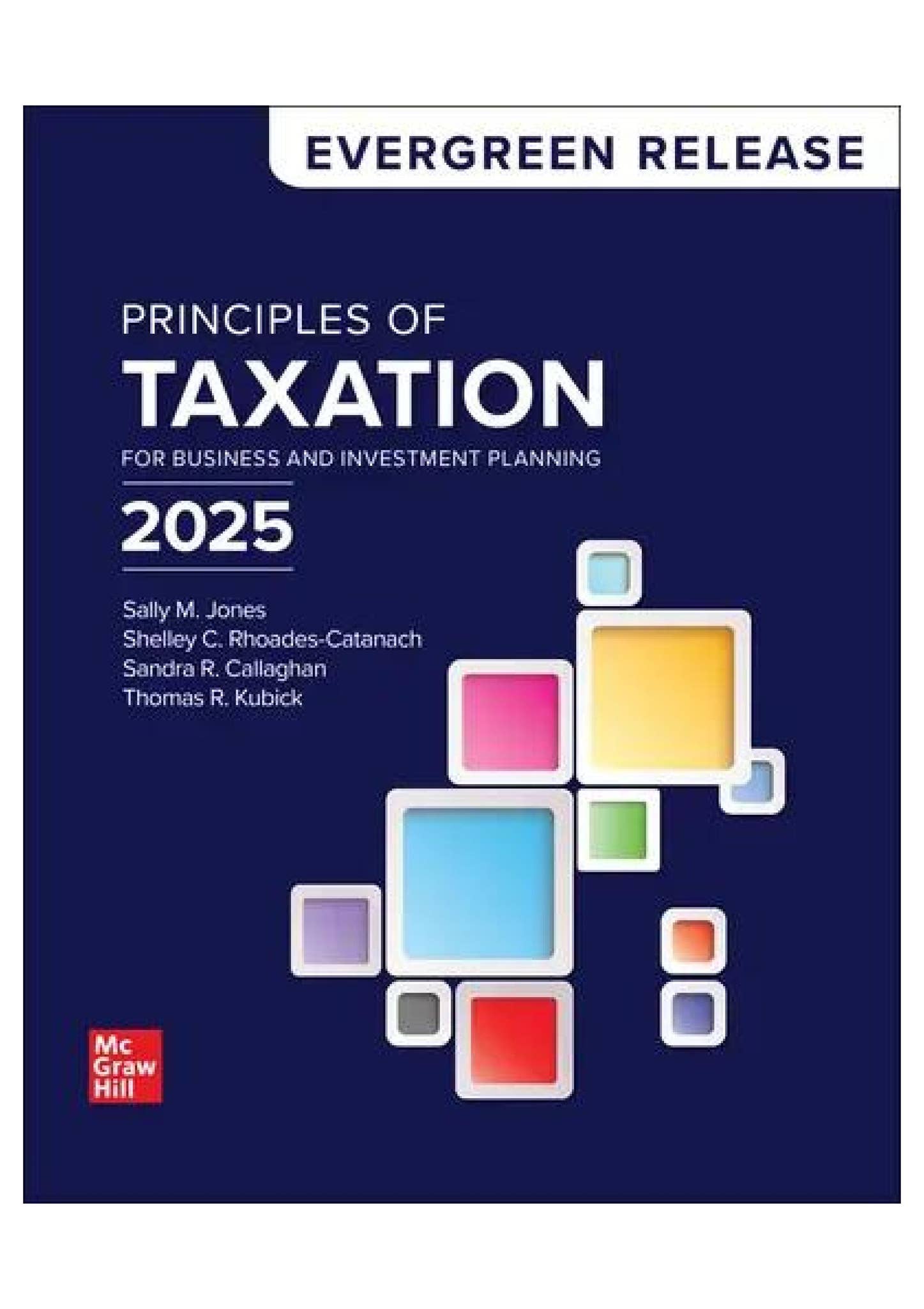 Evergreen Principles Solution Manual For Principles of Taxation for Business and Investment ...