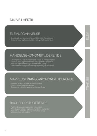 Elev- og traineebrochure 第 4 页