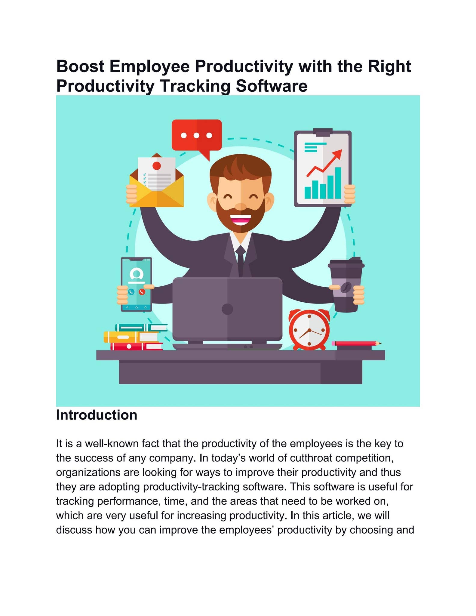 Boost Employee Productivity with the Right Productivity Tracking ...