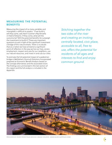 Pedestrian Bridge Feasibility Study | Bethlehem, PA 第 11 页