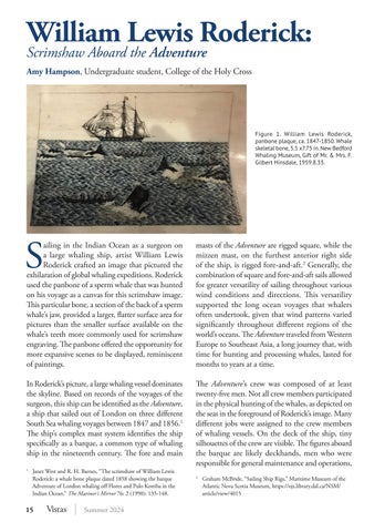 Vistas - A Journal of Art, History, Science and Culture. 册 3 期 1 第 18 页