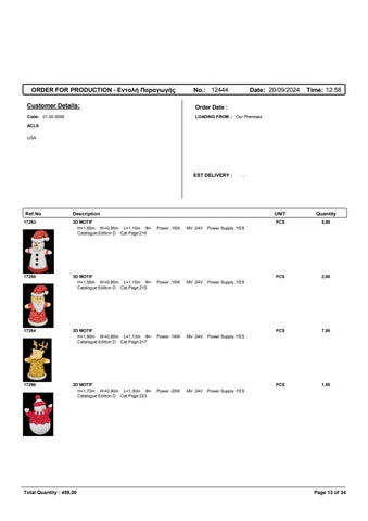 FDS Quick Ship Availability List 第 13 页