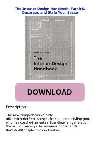 READ The Interior Design Handbook: Furnish, Decorate, and Style Your ...