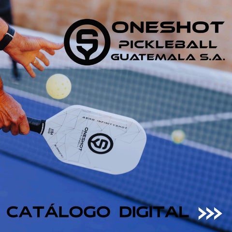 Oneshot Pickleball Catálogo 2024