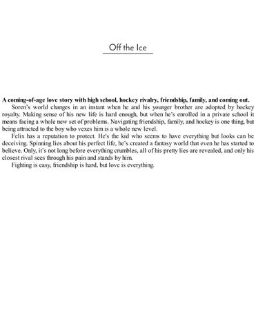 Off the ice: young adult gay romance (chesterford coyotes 册 1) rj scott × v.l. locey 2024 scribd 第 10 页