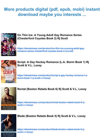 Off the ice: young adult gay romance (chesterford coyotes 册 1) rj scott × v.l. locey 2024 scribd 第 2 页