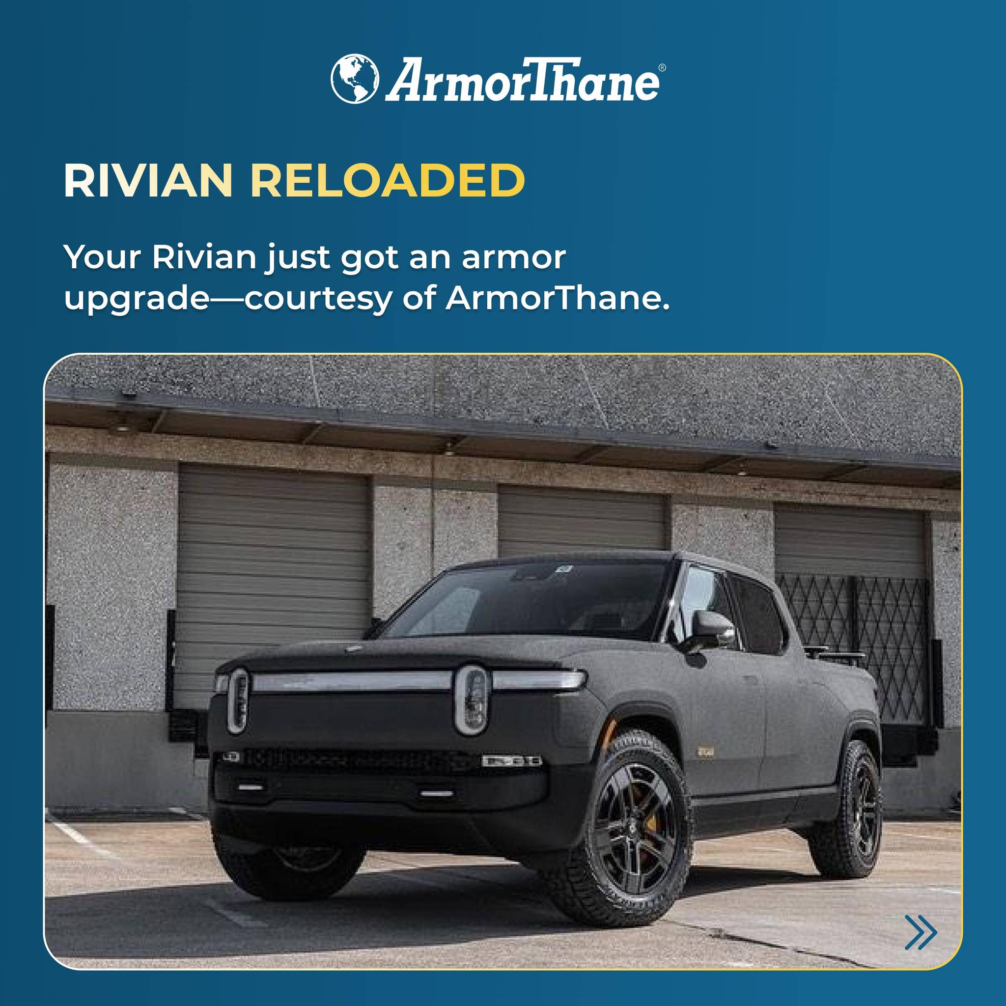 Armored Rivian Rivian Reloaded: Your Rivian Just Got An Armor Upgrade by ArmorThane ...