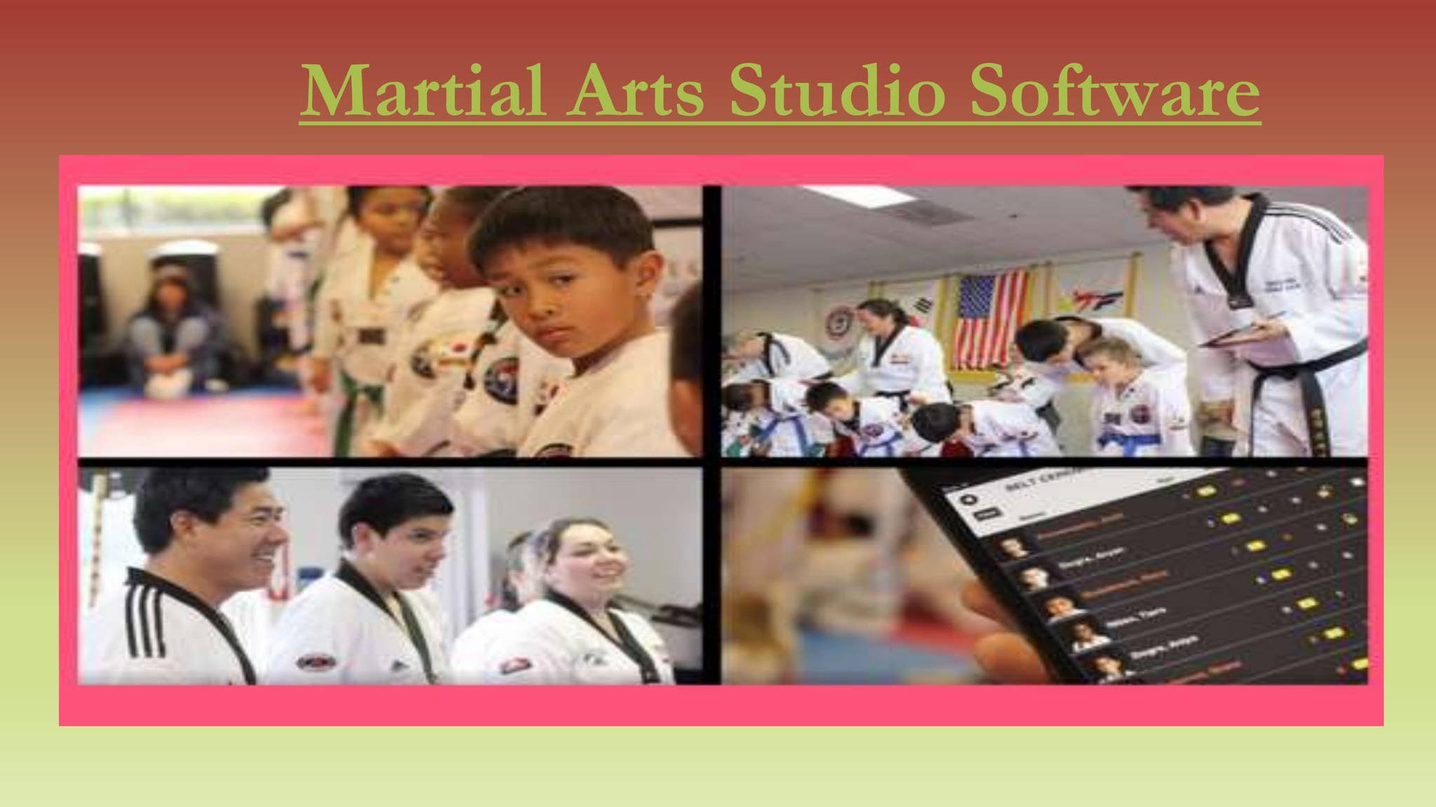 Marune Martial Arts Studio Software by JIBASoft Inc. - Issuu